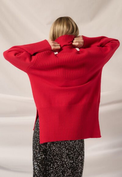 Red Turtleneck - Image 4