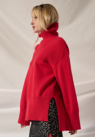 Red Turtleneck - Image 2